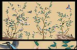 无框画 花鸟画 背景