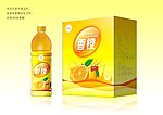 果味饮料包装设计展开图