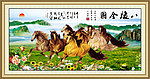 八骏全图
