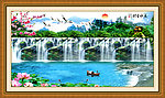 山水壁画