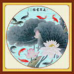 荷花 连年有余