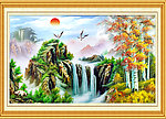 山水风景画