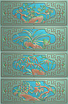 梅兰竹菊精雕JDP