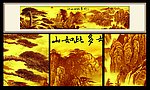江山如画迎客松长卷