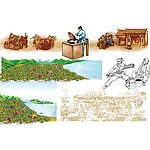 红薯地 卖枣 拉面