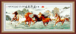 八骏全图