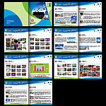 学院招生形角画册