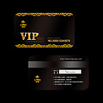 黑色VIP卡