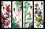 梅兰竹菊