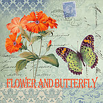 欧美花卉装饰画