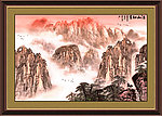 巨幅山水画