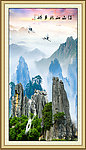 玄关山水画