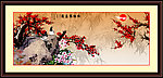 国画梅花