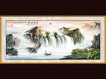客厅山水画