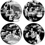 琴棋书画精雕图