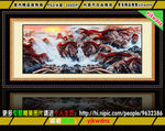 万里长城国画