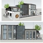 中式文化建筑会所SU模