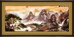 巨幅山水画