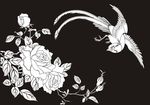 花鸟 牡丹 喜鹊