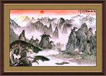 巨幅山水画