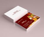 餐饮名片图片