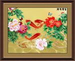 牡丹鱼图