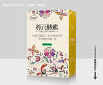 酵素包装（内附展开平面图）