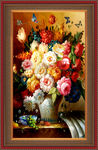 花卉油画