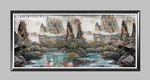 泰山风景画