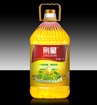 菜籽油标签平面图