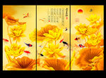 荷花 挂画
