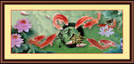 国画 九鱼图