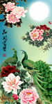 钻石画十字绣花开富贵