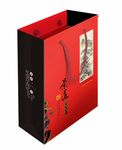 茶道手提袋平面图