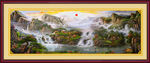 聚宝盆油画
