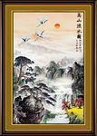 国画山水