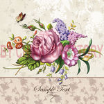 欧美风格花卉装饰画