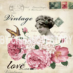 欧美风格复古装饰画