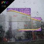 pvc透明名片