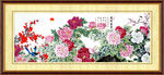 国画牡丹装饰画