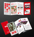 服装 家居 医药促销 高端折页