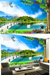 风景如画电视背景 高清壁画