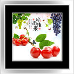 餐厅水果花卉装饰画