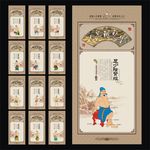 中医经络养生文化展板