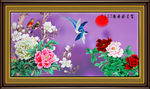 牡丹 花鸟画