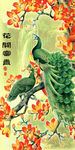 钻石画十字绣花开富贵