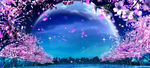 四季变幻高端婚礼视频背景