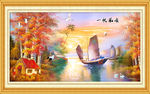 风景油画 山水油画