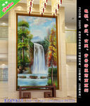 大型山水风景油画