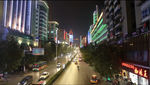 遵义市中华路夜景